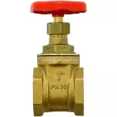 Задвижка клиновидная Uni-Fitt ВВ 1 латунная PN10