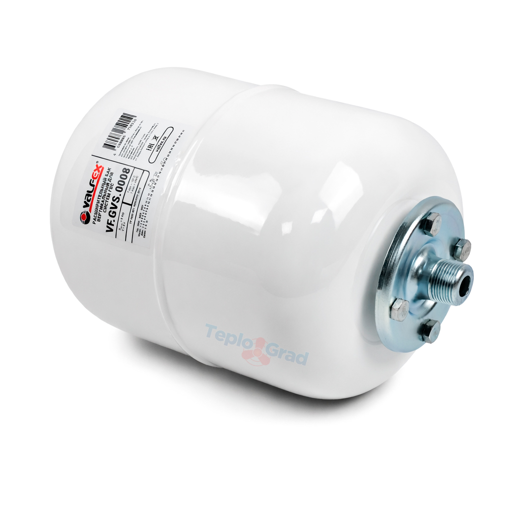 Расширительный бак Valfex 8 литров для ГВС