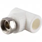 Тройник комбинированный с накидной гайкой Kalde 20х1/2