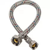 Гибкая подводка для воды Stout ВР 3/8 x ВР 3/8, длиной 400 мм