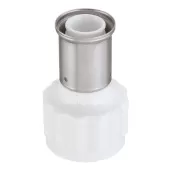 Пресс соединение Henco ВР 32x11/4 белое Пресс соединение Henco ВР 32x11/4 белое