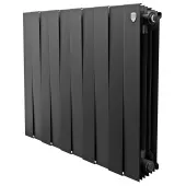 Биметаллический радиатор Royal Thermo PianoForte 500 Noir Sable 10 секций Биметаллический радиатор Royal Thermo PianoForte 500 Noir Sable 10 секций