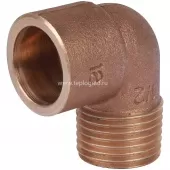 Угловой переход 18x1/2 ВП-НР Sanha 4092g, бронза 140921812