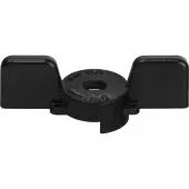 Ручка бабочка Stout 1/2 и 3/4, черная