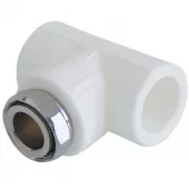 Тройник комбинированный с накидной гайкой Kalde 25х3/4