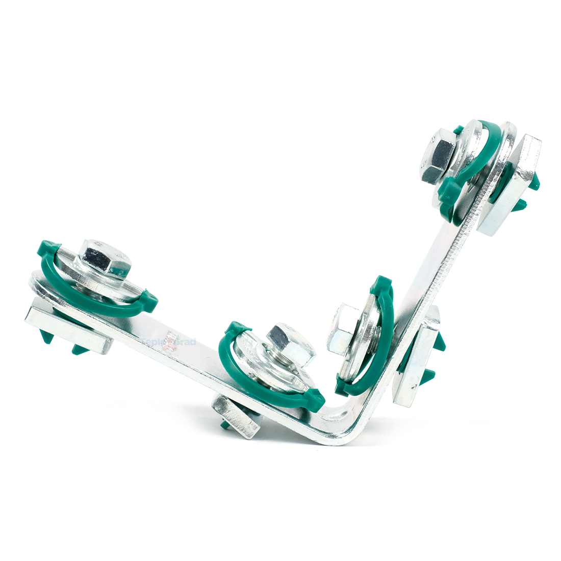 Угловой соединитель профиля Zeissler на 4 монтажные гайки