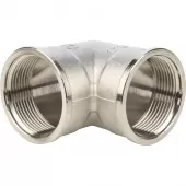 Угольник 1 1/2 ВВ никелированный Stout