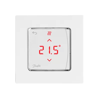 Сенсорный комнатный термостат Danfoss Icon 24 В, встраиваемый