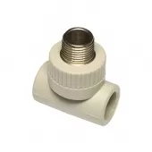 Тройник комбинированный Wavin Ekoplastik НР 25x1/2 PP-R Тройник комбинированный Wavin Ekoplastik НР 25x1/2 PP-R