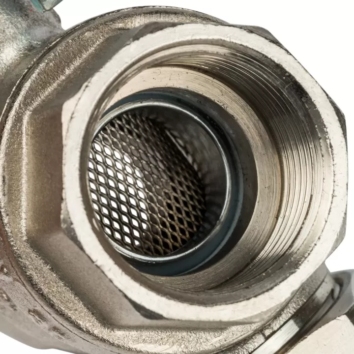 Шаровой кран Stout с фильтром ВР-ВР 3/4, ручка рычаг