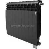 Биметаллический радиатор Royal Thermo BiLiner 500 Noir Sable VDR 10 секций с нижним подключением
