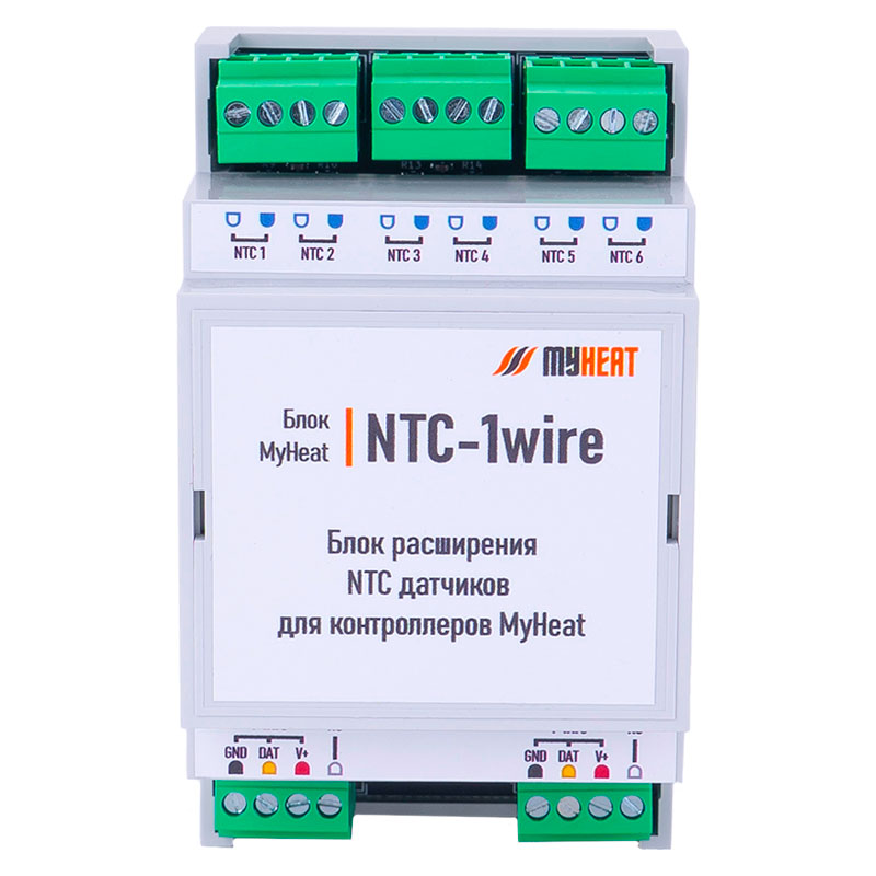 Блок расширения MyHeat NTC-1WIRE