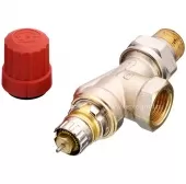 Клапан термостатический угловой Danfoss 1/2 RTR-N UK 15 осевой