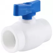 Мини шаровой кран Kalde 25 мм ручка синяя Мини шаровой кран Kalde 25 мм ручка синяя