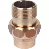 Сгон 35x11/4 ВП-НР Sanha 4331g с плоским уплотнением, бронза 1433135114