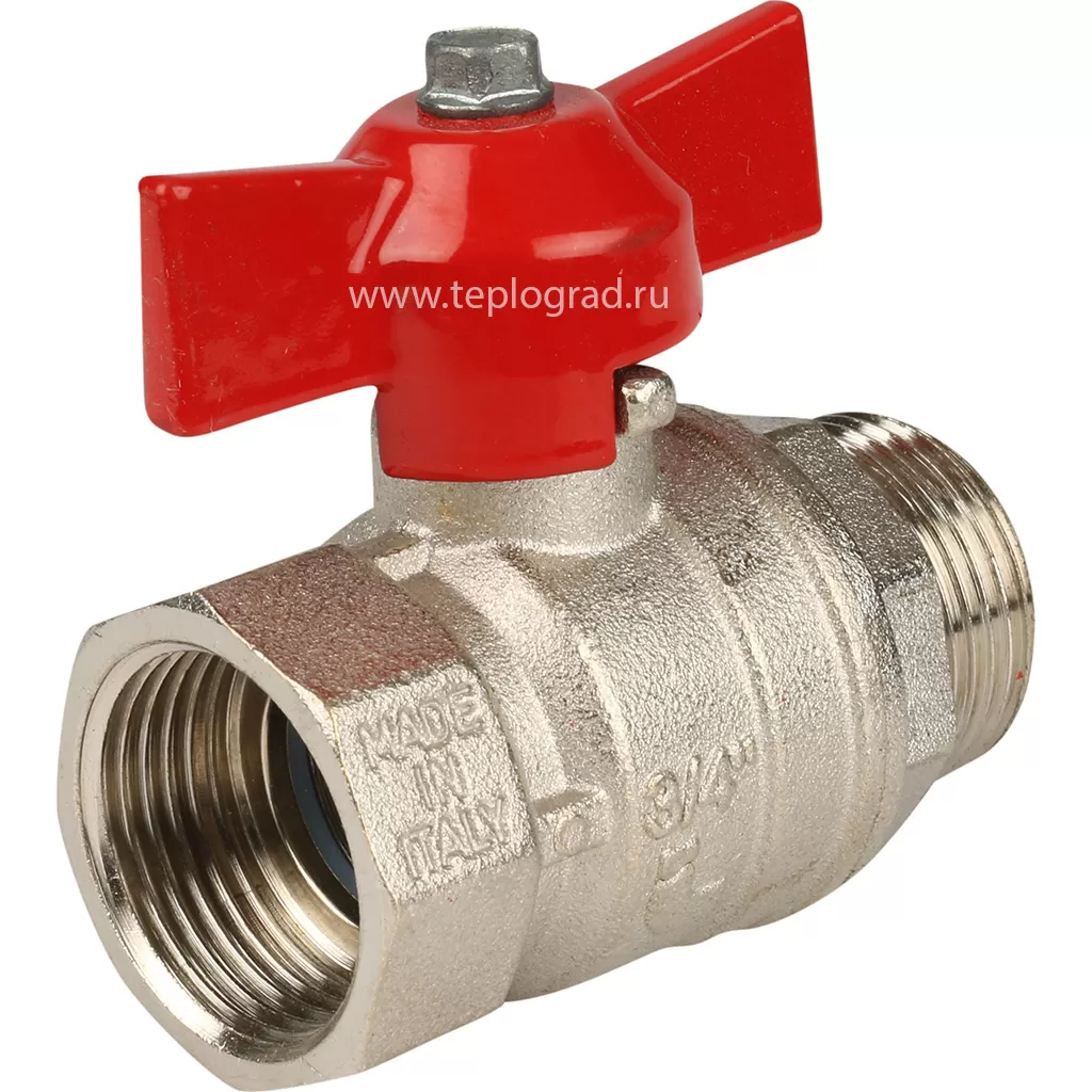 Шаровой кран Itap полнопроходной НР-ВР Ideal 093 3/4