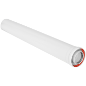 Труба коаксиальная Rommer 80/125 2000 мм конденсационная