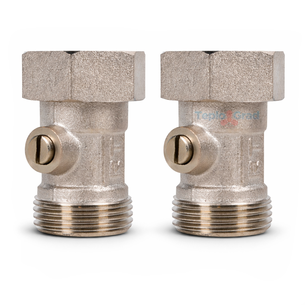 Набор нижнего подключения Royal Thermo прямой 3/4 раздельный