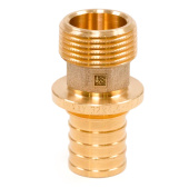 Переходник с наружной резьбой РЕХАУ MX 16x1 латунь Переходник с наружной резьбой РЕХАУ MX 16x1 латунь