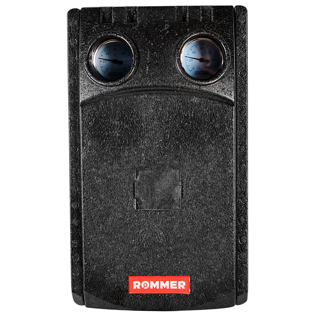 Насосная группа Rommer 1 прямая, без насоса