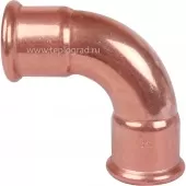 Отвод 90° 42 ВПр-ВПр 6002A Sanha, для медных труб прессовой