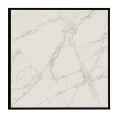 Отопительная панель Stout White Stone SCT 60x60 белый гранит / черный корпус