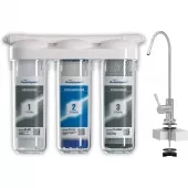 Трехступенчатый фильтр под мойку Аквабрайт АБФ-ТРИА-СТАНДАРТ
