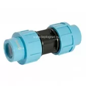 Муфта прямая Unipump 40 для ПНД труб
