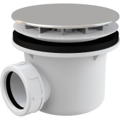 Сифон для душевого поддона AlcaPlast A49CR хромированный