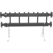 Распределительный коллектор Gidruss MK-400-5x25 (400 кВт, 2 магистр. подкл. DN65, 5 контуров G 1)