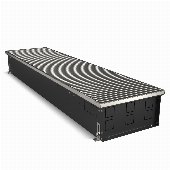 Конвектор внутрипольный Royal Thermo ATRIUM TURBO-150/300/2900-DG-U-NA с принудительной конвекцией