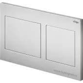 Кнопка смыва Viega Prevista Visign for Style 21 8611.1 для смывных бачков, пластик, матовый хром