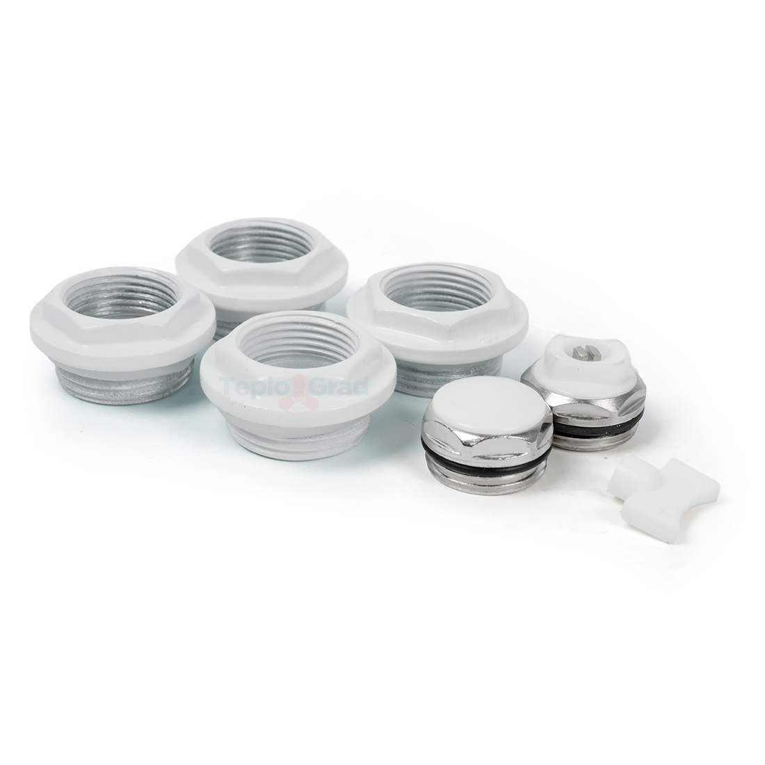 Комплект для подключения радиатора Valfex 3/4 без кронштейнов