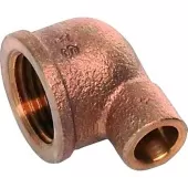 Угловой переход 18x1/2 ВП-ВР Sanha 4090g, бронза 140901812