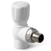 Шаровой кран для радиатора угловой Pro Aqua 25x3/4 PP-R