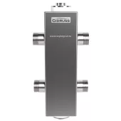 Гидрострелка Gidruss GRSS-60-25 (до 60 кВт, G 1, нерж. сталь) Гидрострелка Gidruss GRSS-60-25 (до 60 кВт, G 1, нерж. сталь)