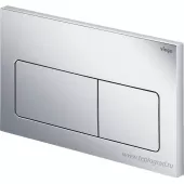 Кнопка смыва Viega Prevista Visign for Life 6 8602.1 для смывных бачков, пластик, хром