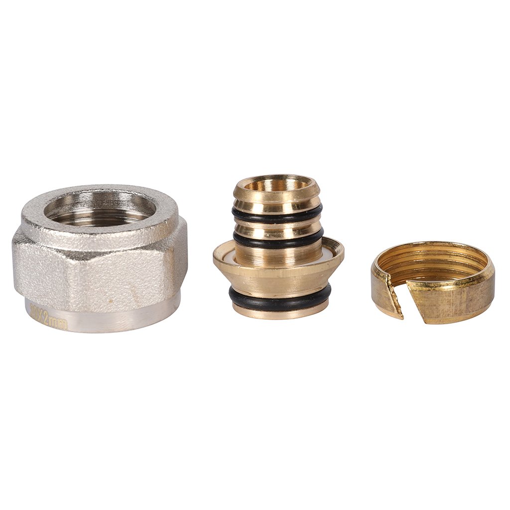 Фитинг компрессионный Rommer для труб PEX-AL-PEXb 20x2,0x3/4