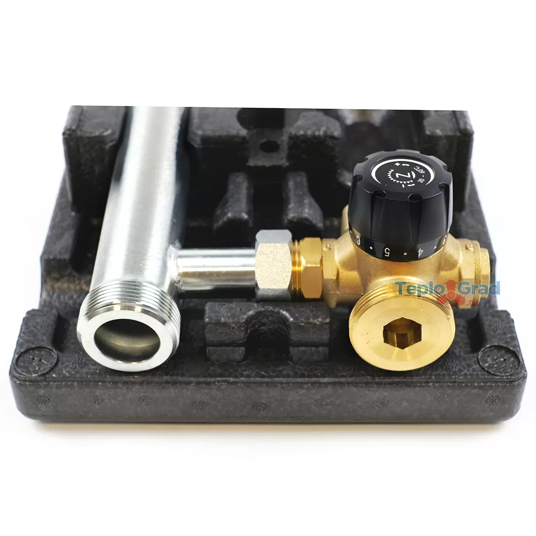 Насосная группа Zeissler с термостатическим смесительным клапаном без насоса