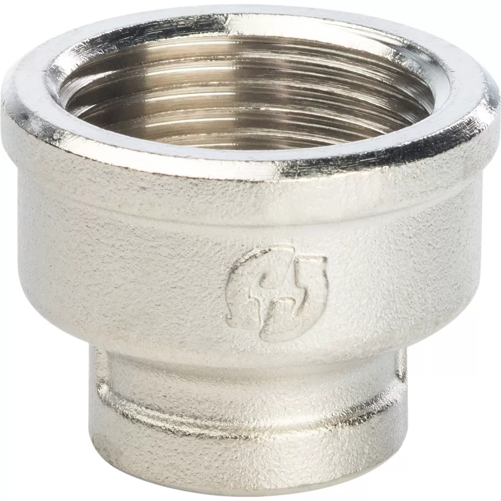 Муфта переходная 1x1/2 ВВ никелированная Stout