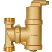 Сепаратор воздуха Rommer 1 1/4 ВР поворотный