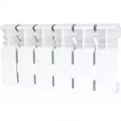 Биметаллический радиатор Rommer Plus Bm 200 6 секций