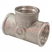 Тройник 1 ВВ никелированный Valfex