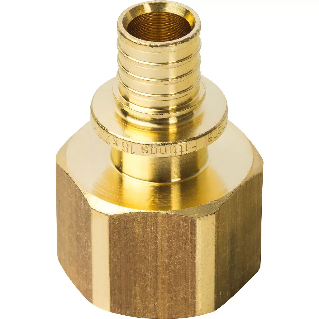 Переходник Stout ВР 16x3/4 для труб из сшитого полиэтилена