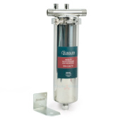 Фильтр магистральный Zeissler 10SL 3/4 из нержавеющей стали, картридж