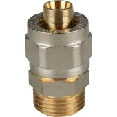 Переходник с наружной резьбой винтовой Stout 1/2x16