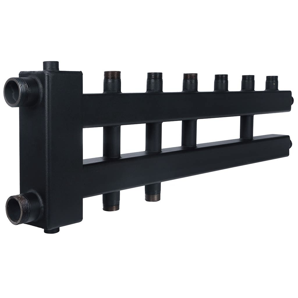 Балансировочный коллектор Rommer на 3+1+1 контура до 85 кВт