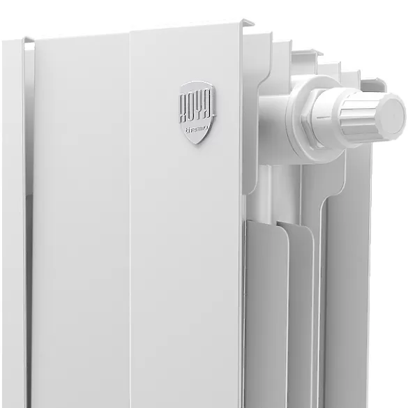 Биметаллический радиатор Royal Thermo PianoForte 300 Bianco Traffico VDR80 12 секций с нижним подключением