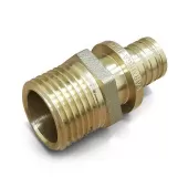 Муфта латунная Varmega Slide-fit с наружной резьбой 25x1