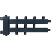 Балансировочный коллектор Rommer на 2+1+1 контура до 85 кВт